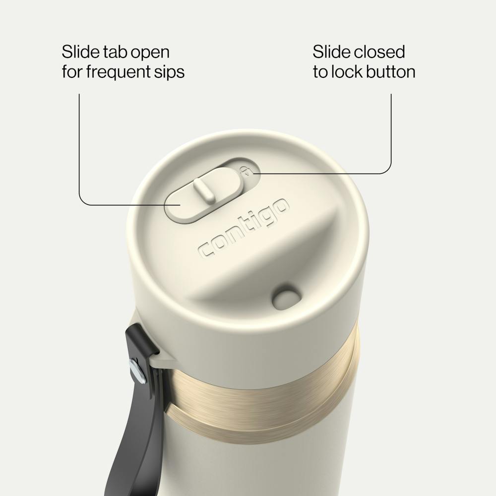 24 oz AutoSeal® Bottle - Oatmilk Champagne