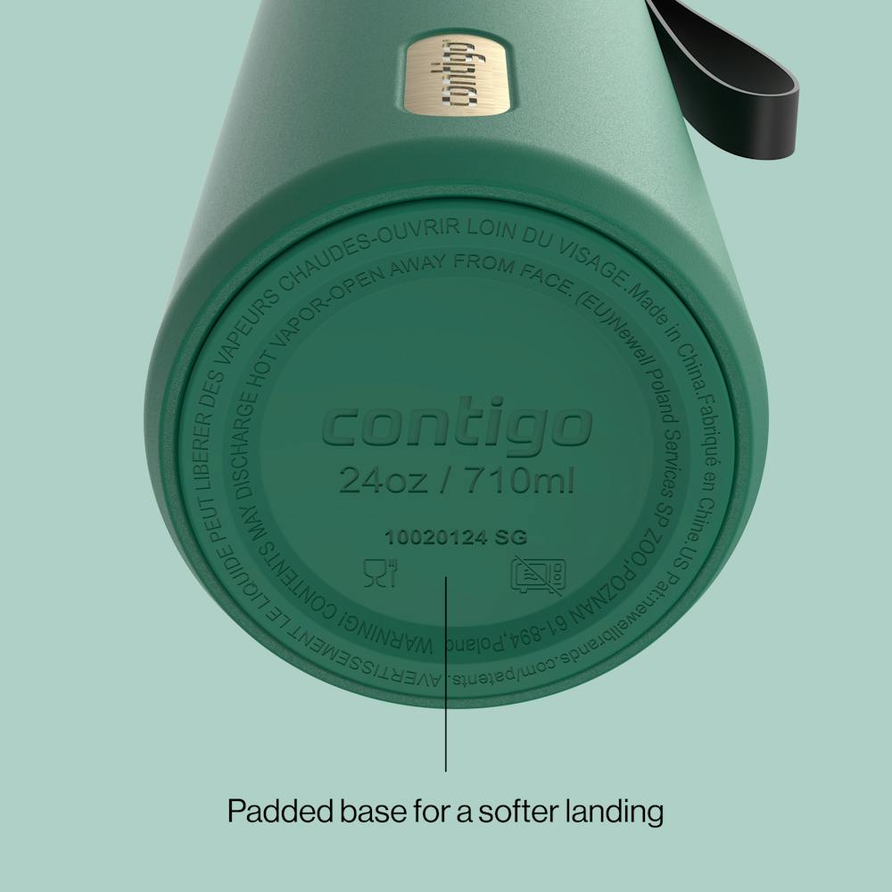 24oz DualSip Bottle - Dark Emerald Champagne