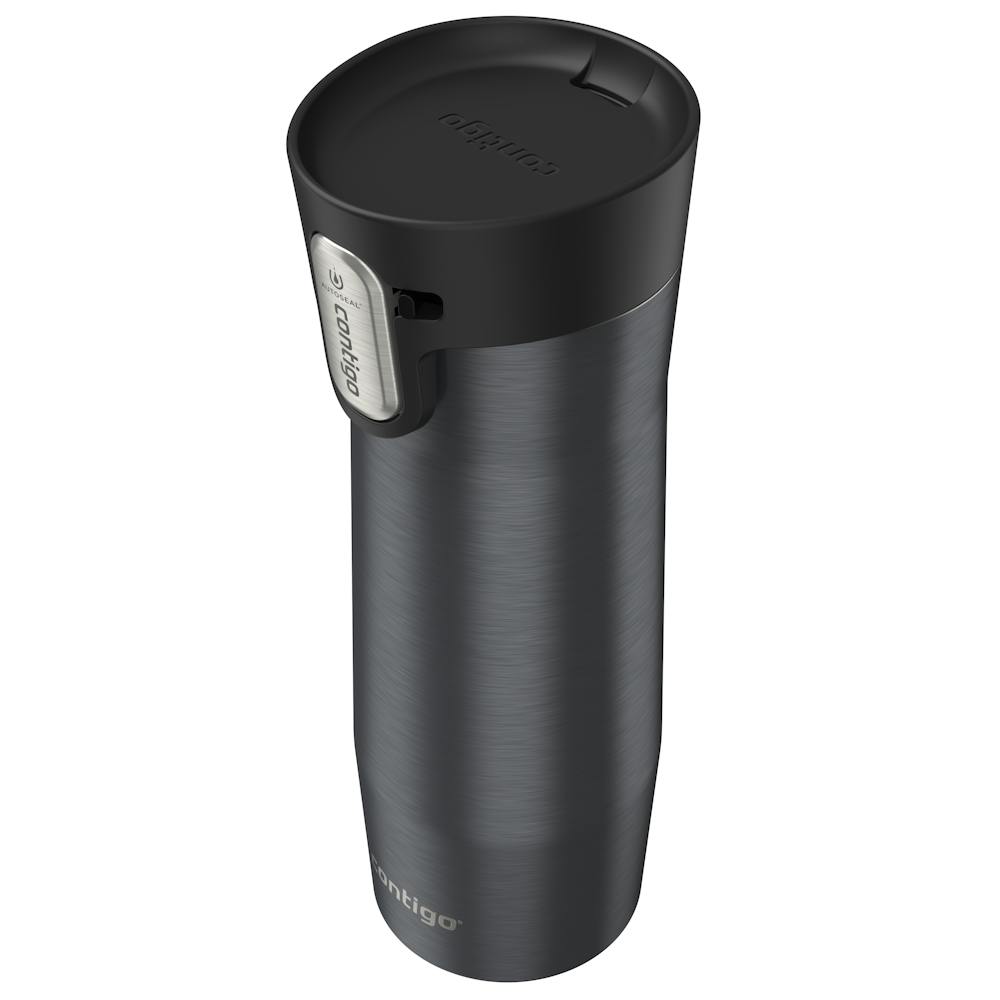 Contigo® AUTOSEAL® West Loop Vacuum-Insulated Stainless Steel Travel Mug with Easy-Clean Lid, 20 oz - Transparent Sake