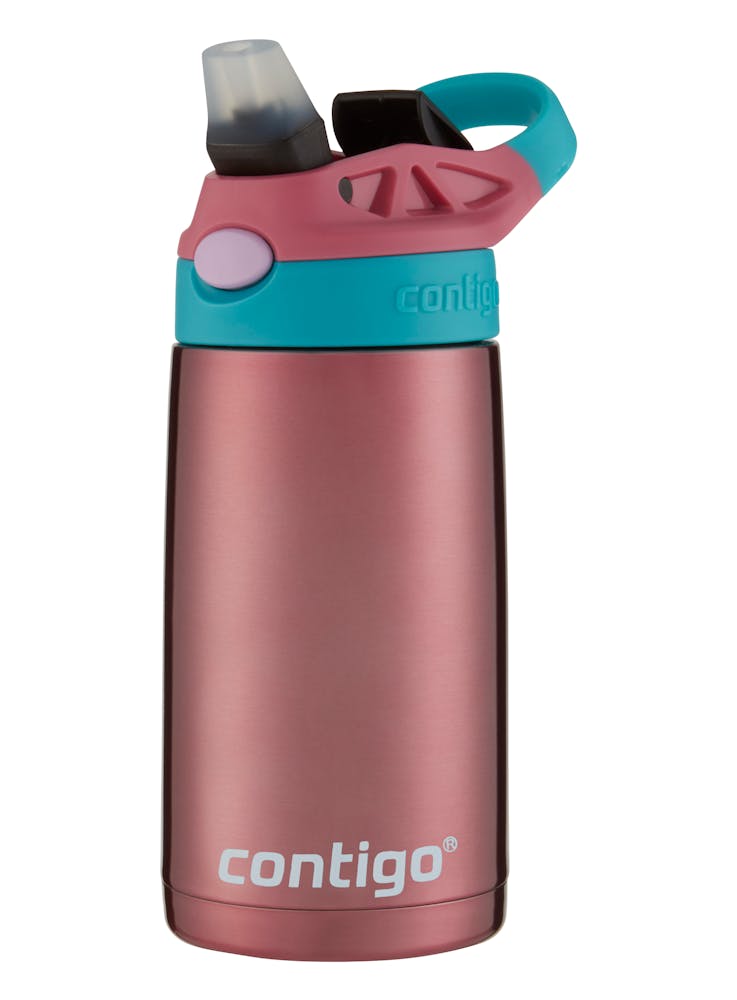 Contigo® Kids Straw Stainless Steel Water Bottle with AUTOSPOUT® Lid, 13oz - Punch