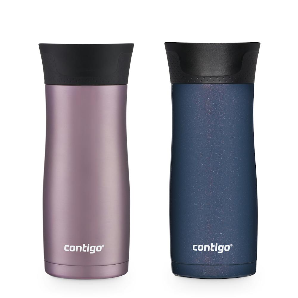 Contigo® West Loop Stainless Steel Travel Mug with AUTOSEAL® Lid, 16 oz - Vervain & Midnight Berry