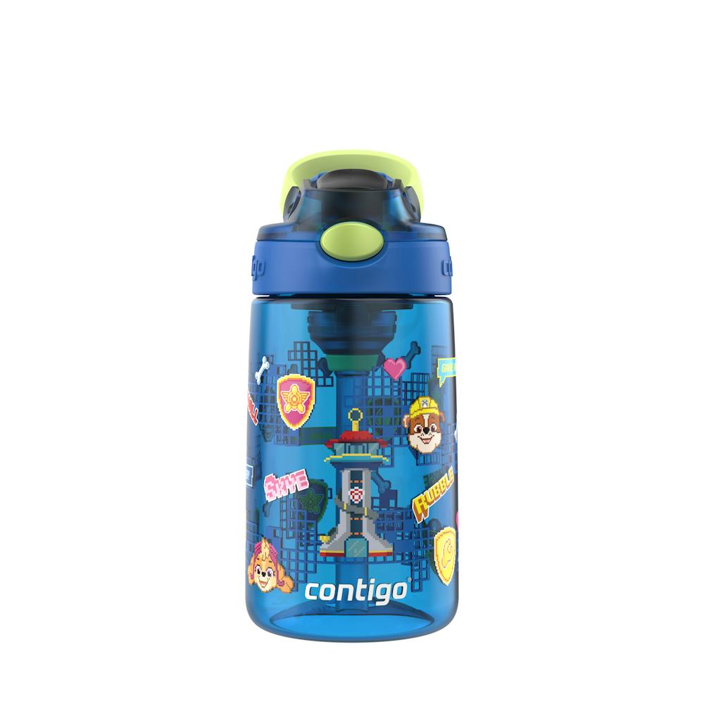 Contigo® Kids Water Bottle with Redesigned AUTOSPOUT® Straw, 14 oz - Dark Blue Aubrey