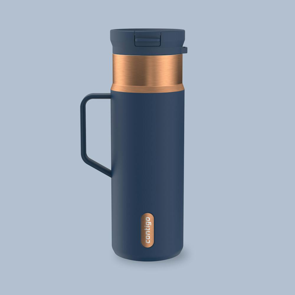 20 oz SnapSeal™ Bottle w/Handle - Abyss Bronze