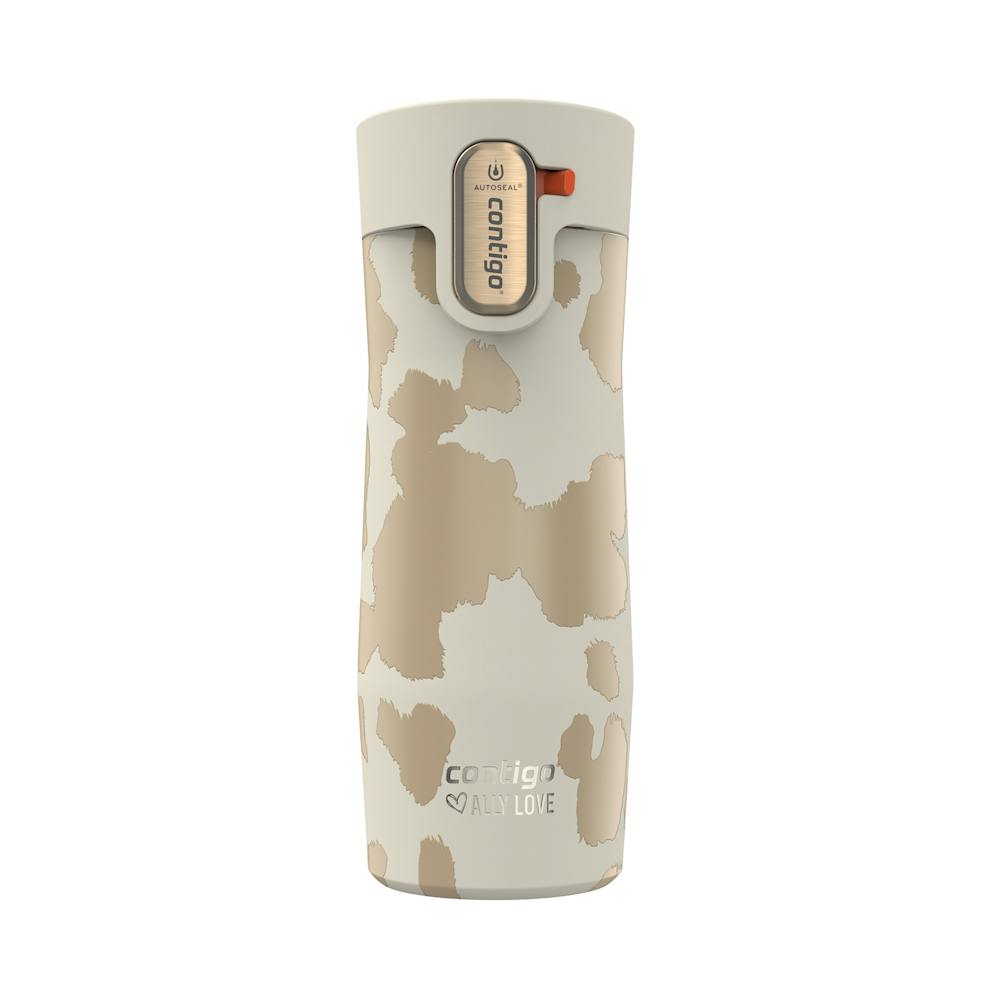 Contigo® x Ally Love West Loop 3.0 Stainless Steel Travel Mug with AUTOSEAL® Easy-Clean Lid, 16oz - Oatmilk