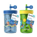 Contigo® Kids Leighton Spill-Proof Tumbler with Straw, 14 oz, 2pk - Cool Lime & Glacier