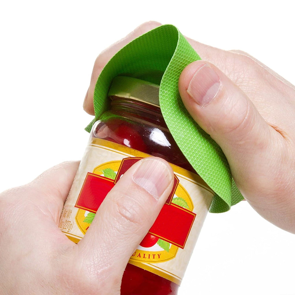 3 Pcs of Jar Openers, Non Slip Jar Gripper, Multi-Purpose Reusable Rubber Gripper Jar Opener, Apply for Senio...
