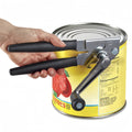 Opener Stainless Steel Opener Manual Heavy Duty, Premium Hand Held Opener with Bottle Opener, Erg...