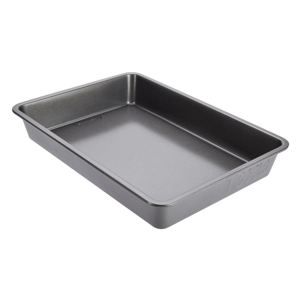 Nonstick Steel Baking Pan, 9" x 13", Gray