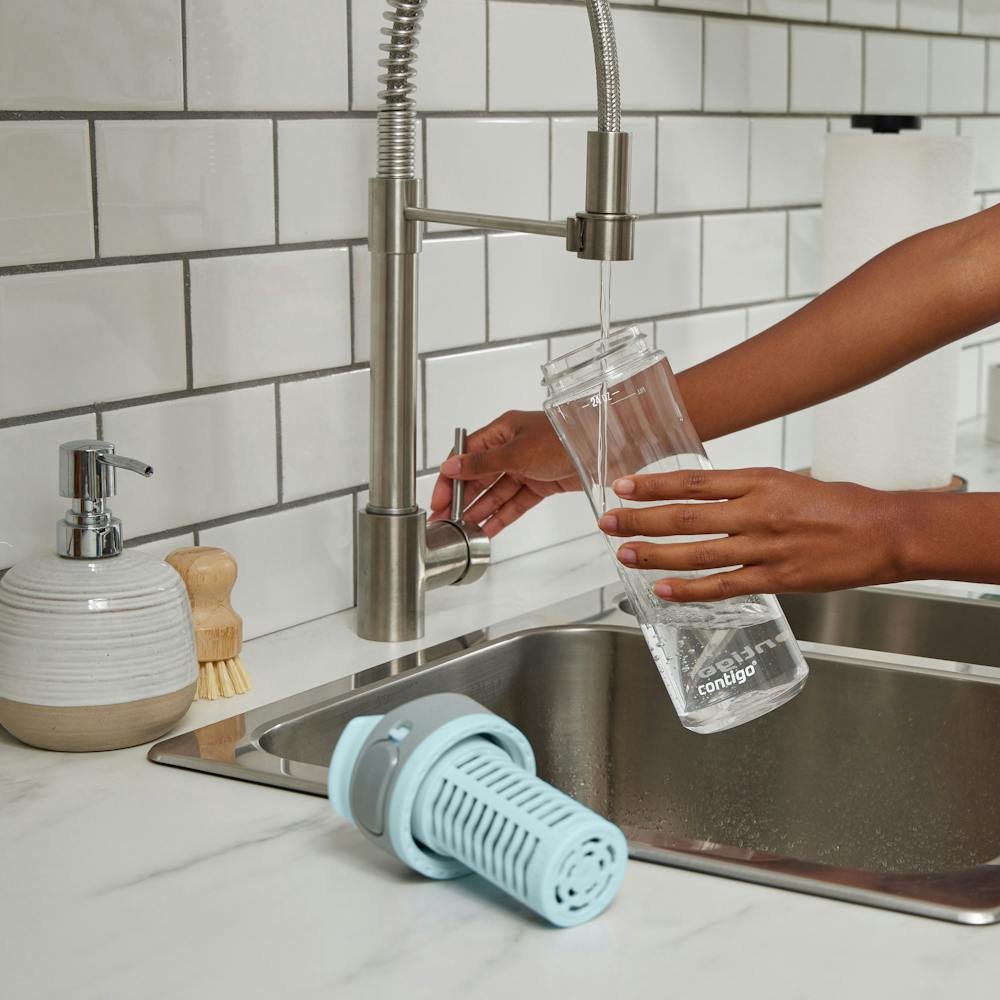 Contigo® Clybourn Freeflow Filtration Tritan Water Bottle with AUTOSEAL® LID, 24oz - Salt