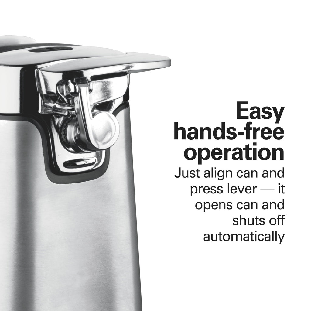 Automatic Electric Can Opener with Multi Tool, Stainless Steel