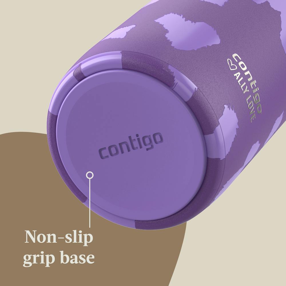 Contigo® x Ally Love Streeterville 2.0 Stainless Steel Tumbler with Straw, 24oz - Violet