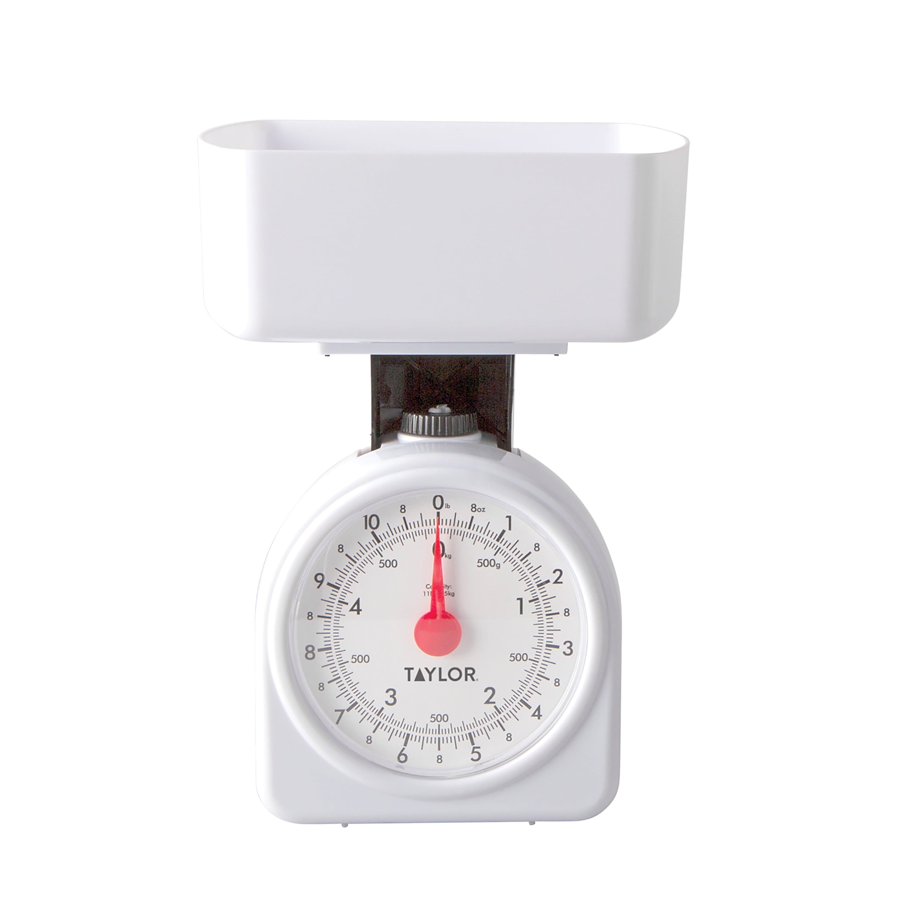 Kitchen Scale and Food Scale in White, Max 11 lbs