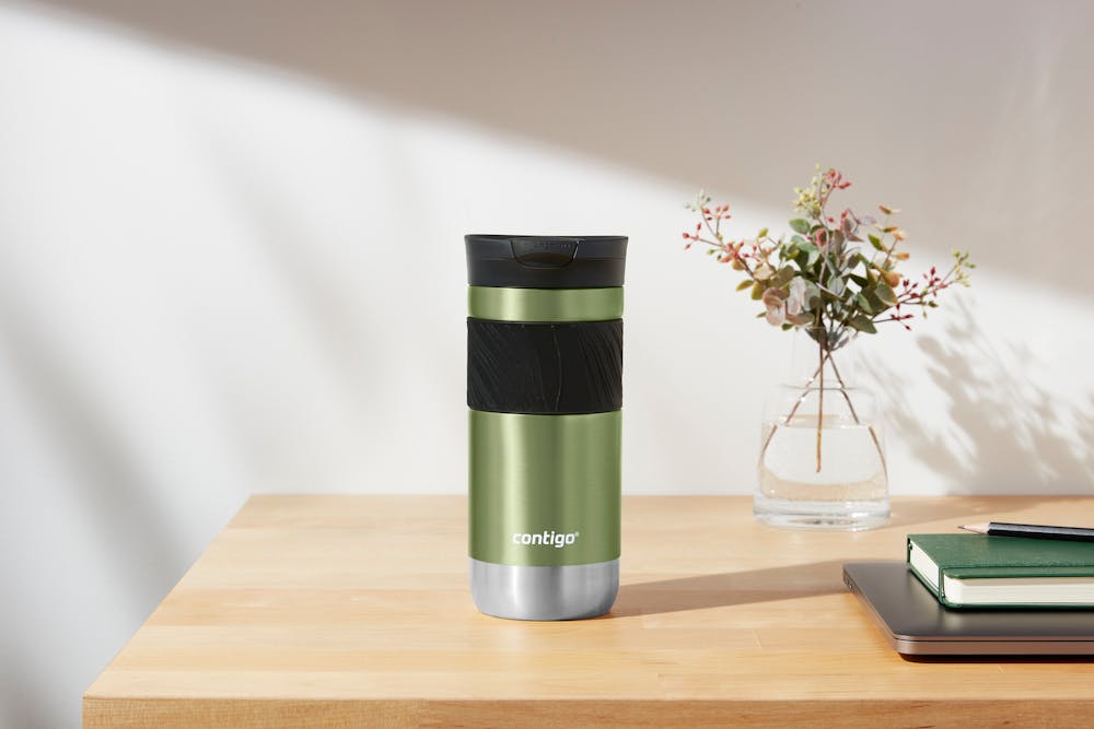 Contigo® Byron 2.0 Stainless Steel Travel Mug with SNAPSEAL™ Lid and Grip, 16oz - Cucumber