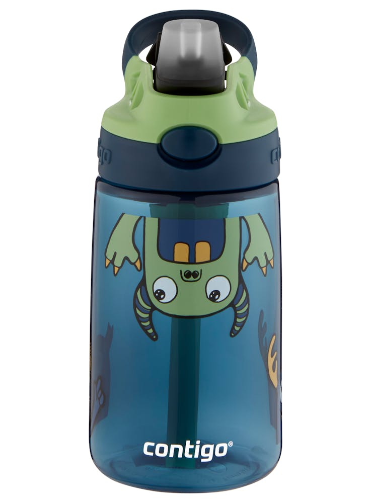 Contigo® Kids Straw Water Bottle with AUTOSPOUT® Lid, 14oz - Monsters