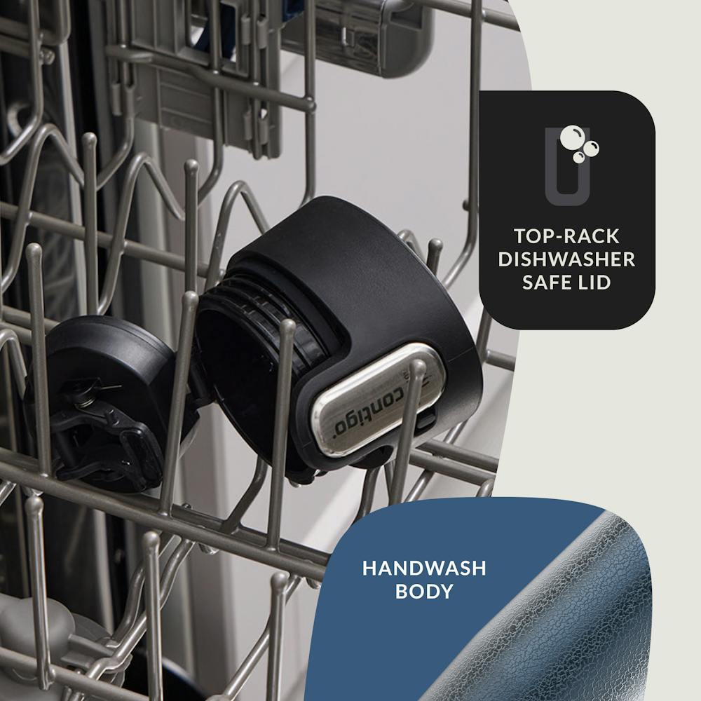 Contigo® West Loop 3.0 Stainless Steel Travel Mug with AUTOSEAL® Lid, 20oz, 2-Pack - Crystal Blueberry & Crystal Sake