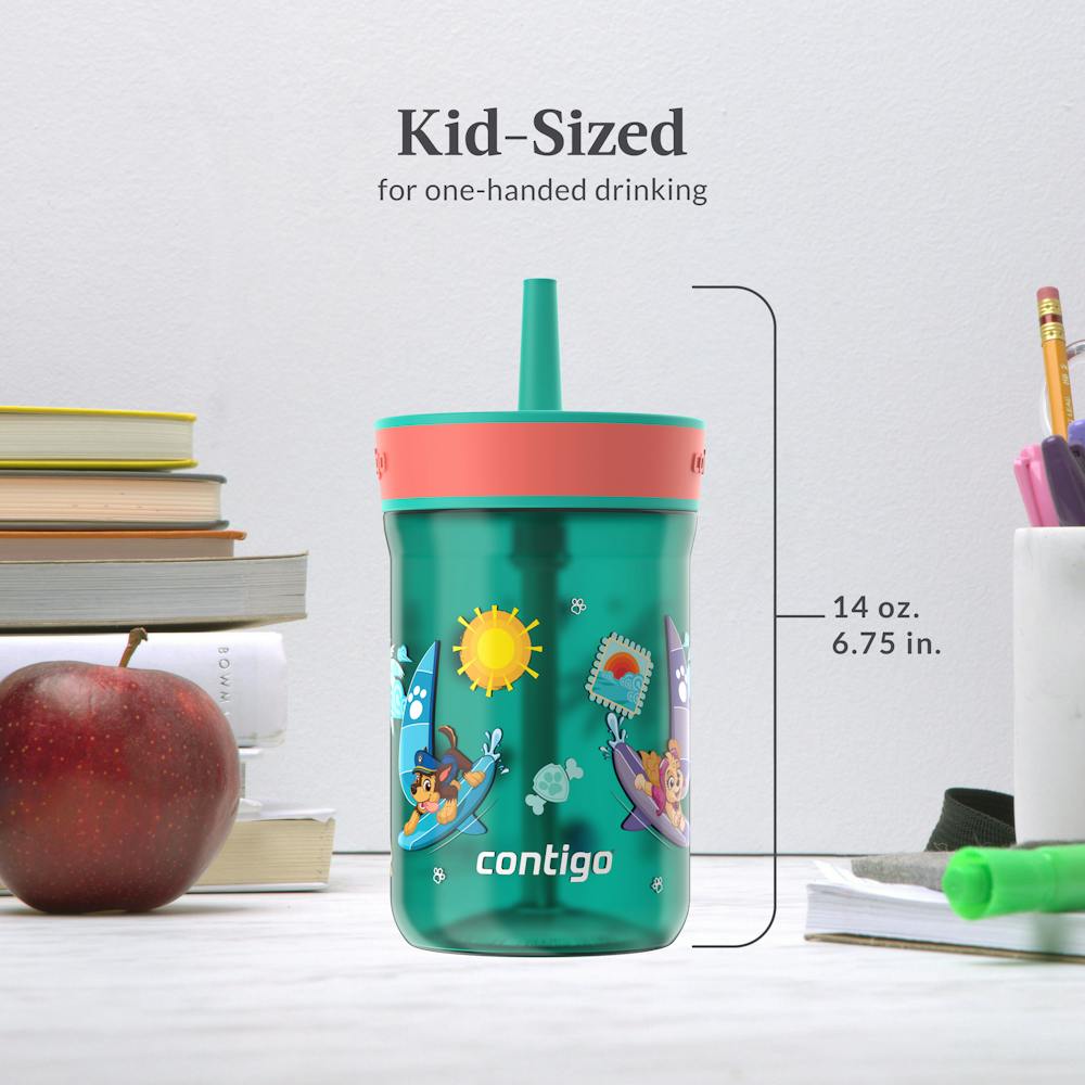 Contigo® Kids Leighton Spill-Proof Tumbler with Straw, 14 oz - Tourmaline