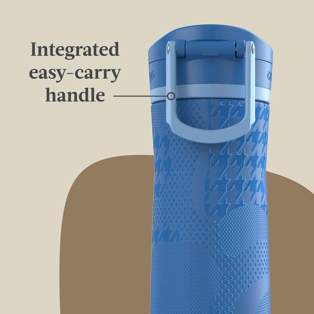 Contigo® x Ally Love Jackson Chill 2.0 Stainless Steel Water Bottle with AUTOPOP® Lid, 24oz - Stellar Jay